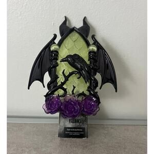 Disney Bath and Body Works Maleficent Villians Wallflower Holder Lights Up NEW